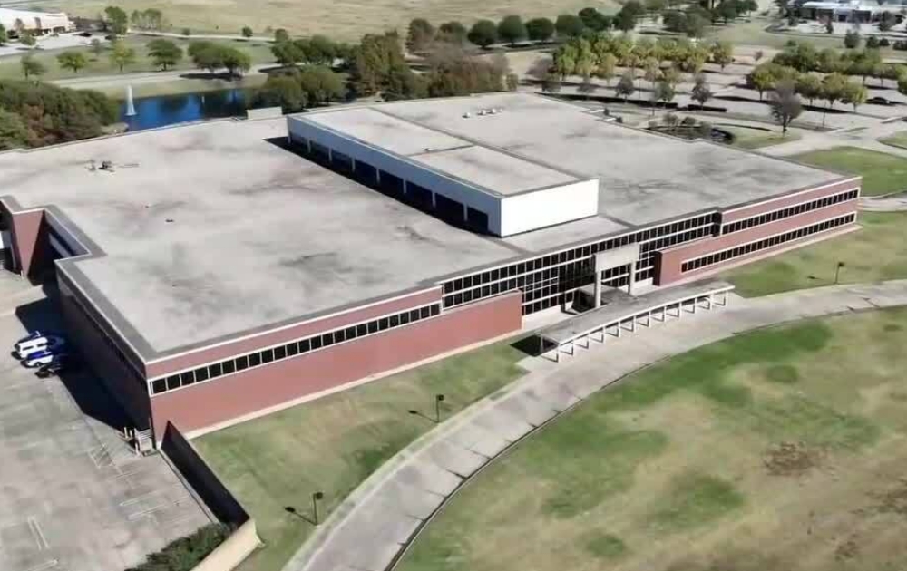 New city of Tulsa Public Safety Center areal view